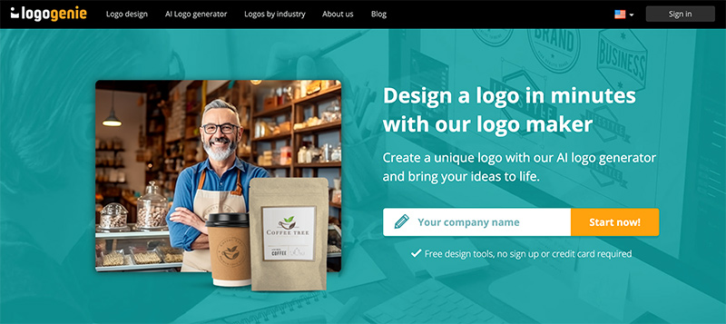 logogenie - best ai logo generator