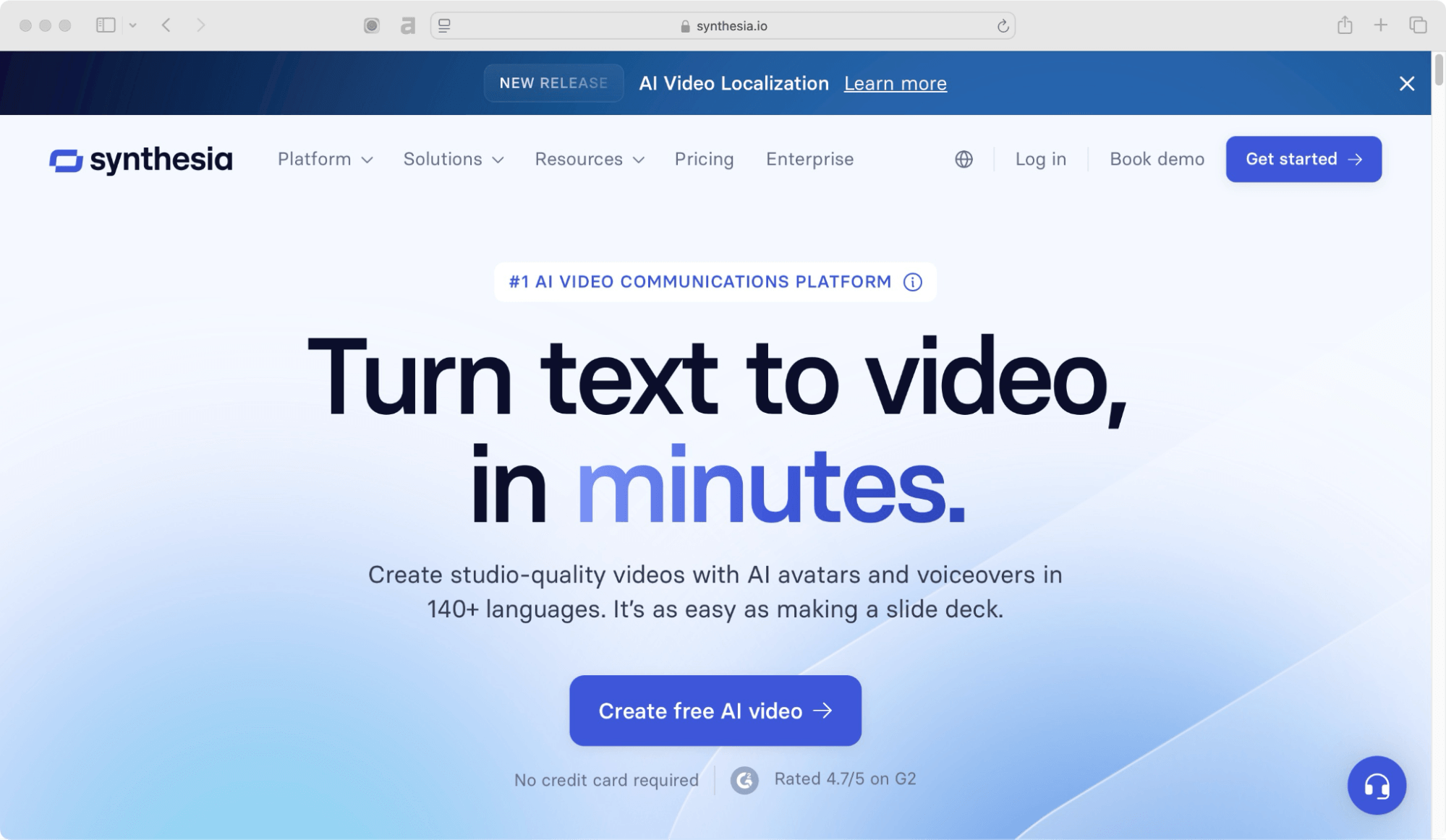 Synthesia Wavel AI alternative free.