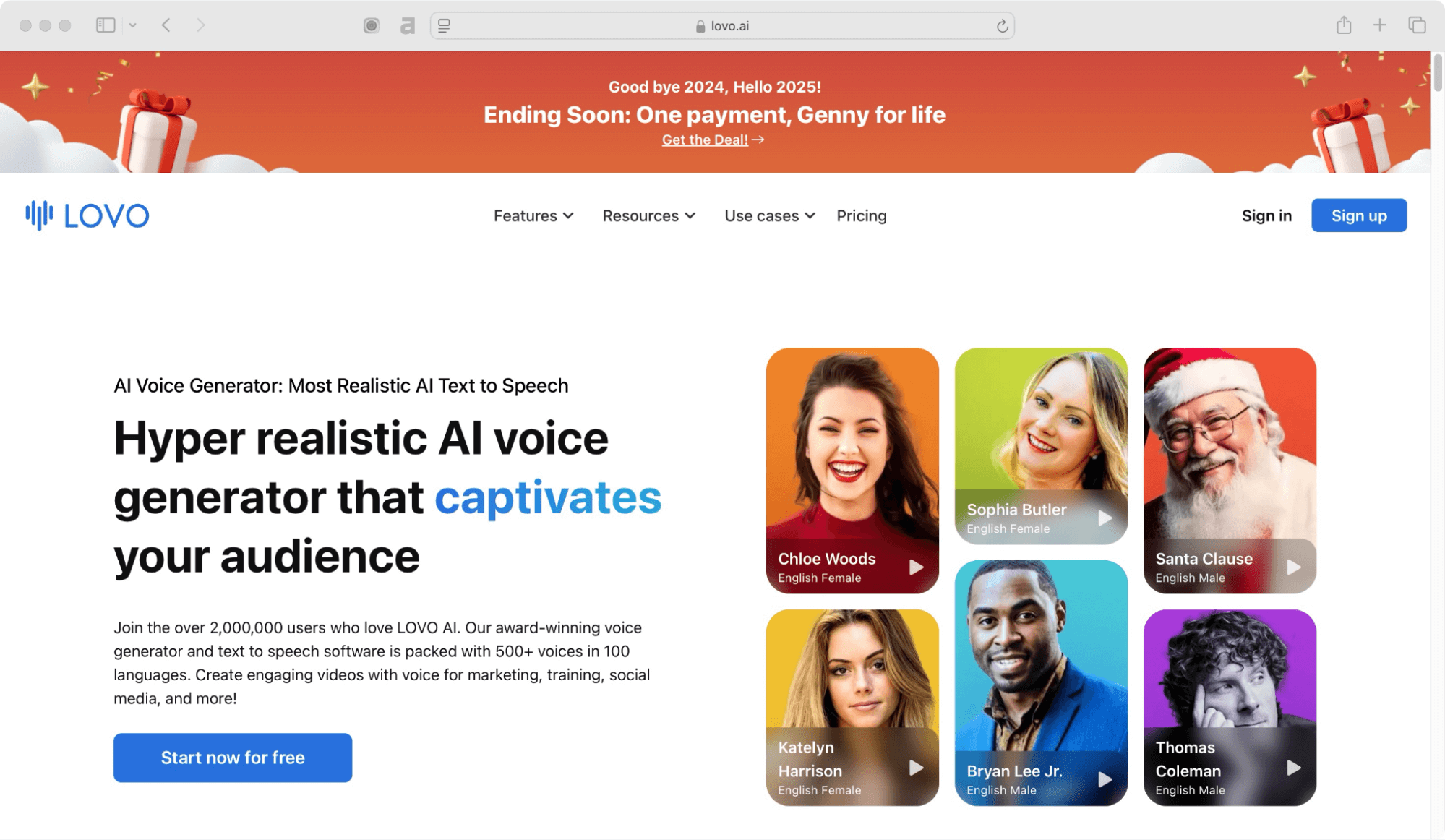 Lovo is one of the best alternatives to Wavel AI.