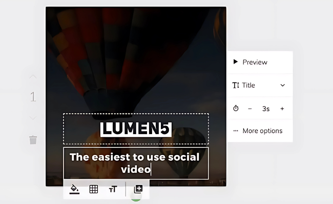 lumen5 edit created videos