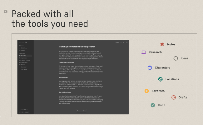 strut packed with all the tools you need