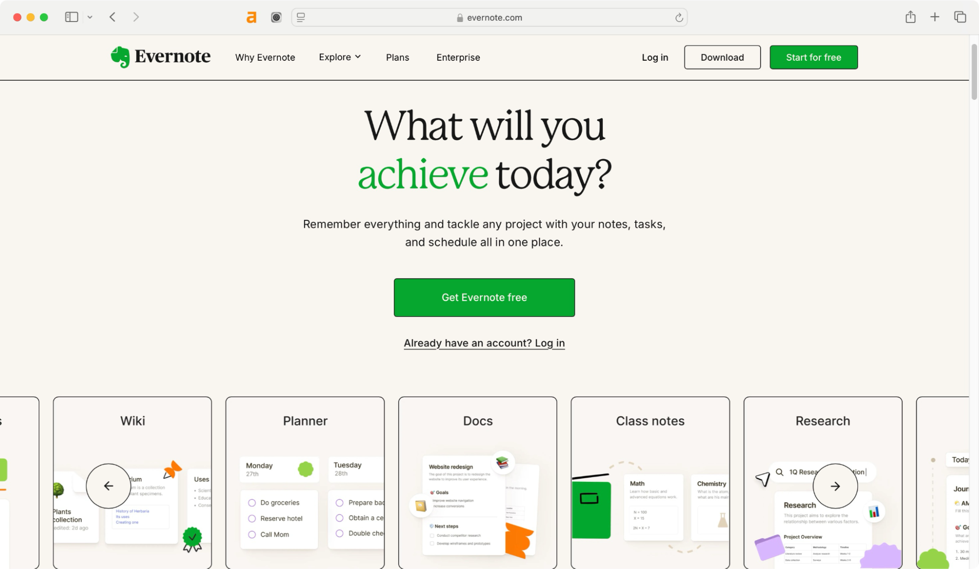 Evernote is one of the best Mem AI alternatives.