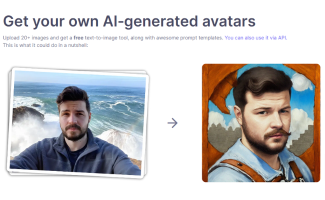 create your avatar using AI with Neural Love