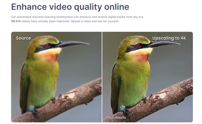 Enhance video quality with Neral Love