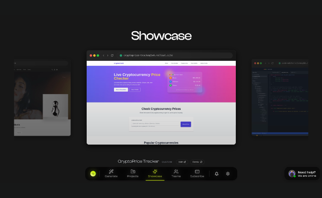 Rollout AI Showcase your work to anyone