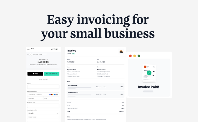 Durable Easy invoicing for your small business
