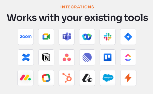 Spinach AI can integrate with your faviourate tool