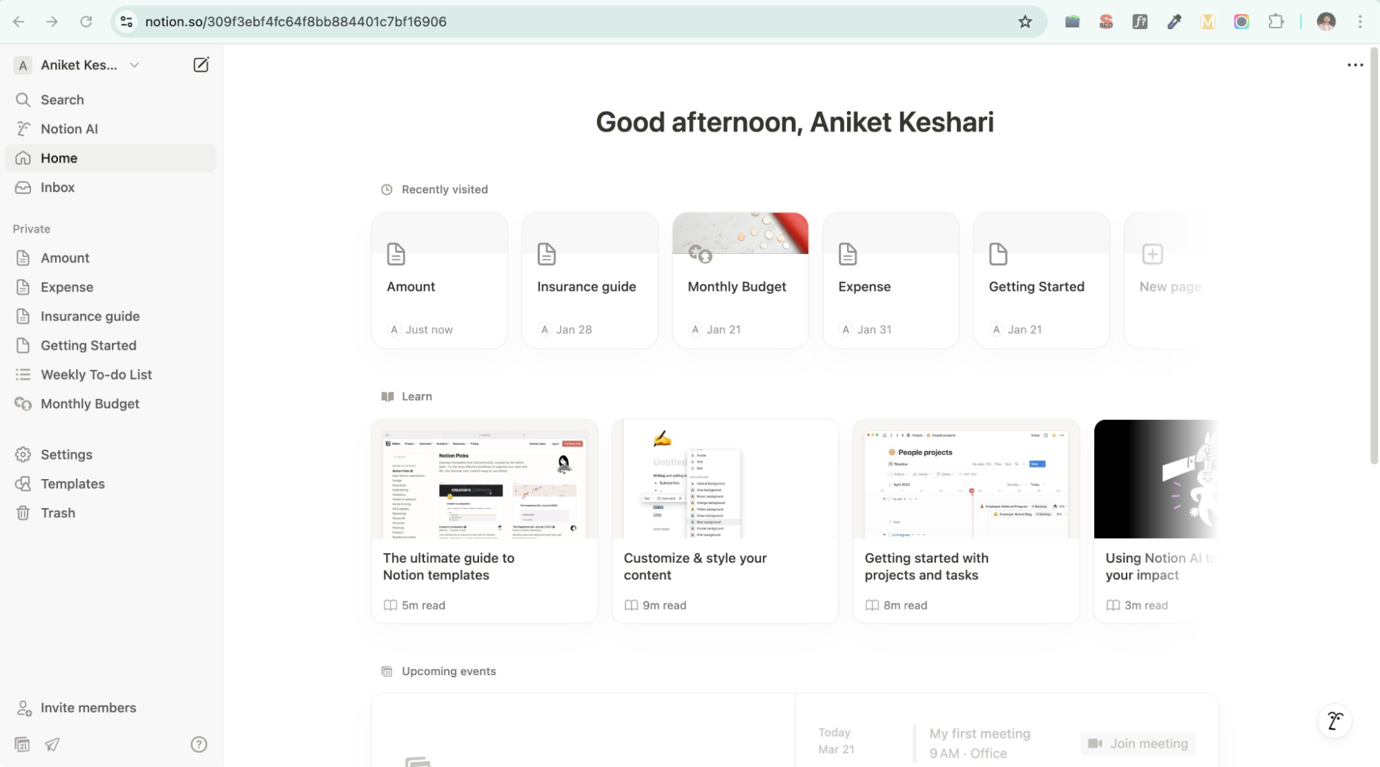I use Notion AI to streamline my daily workflow - AI in daily life.