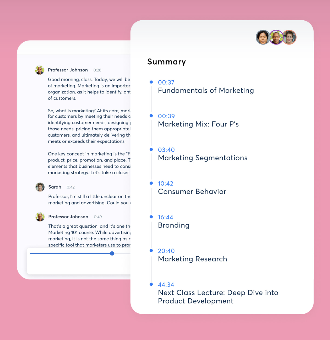 Otter AI turns long meetings into short summaries (key points) to easily review important information How do I use AI.