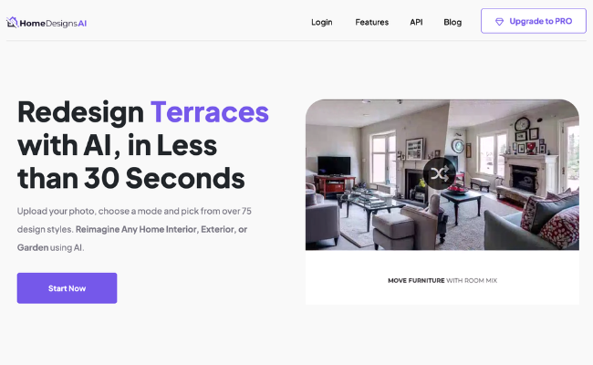 HomeDesigns AI - Redesign your space with AI