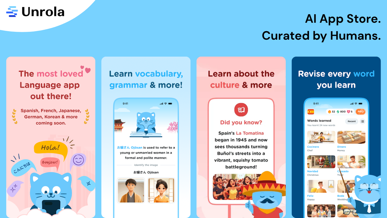 Airlearn AI English speaking app for real-time conversation practice.