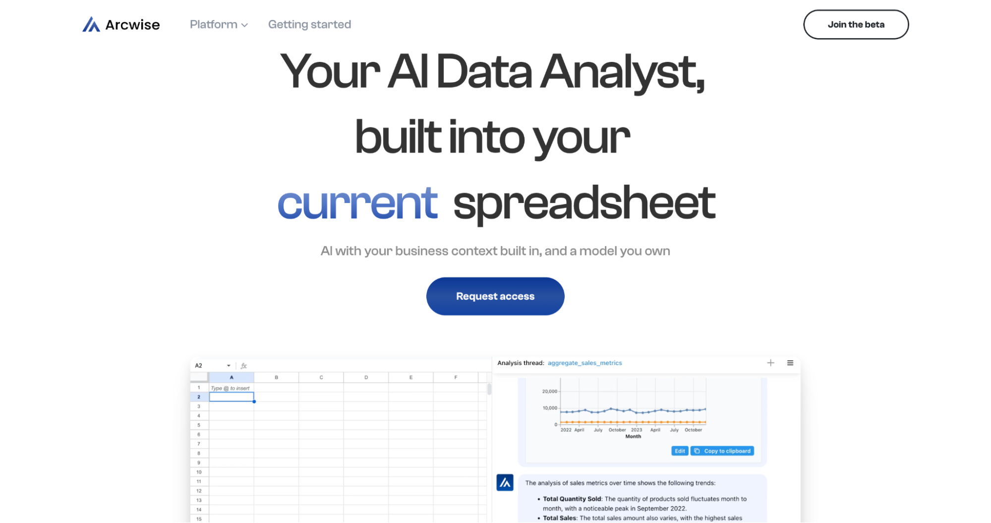 Arcwise AI is one of the best AI tools for Excel.