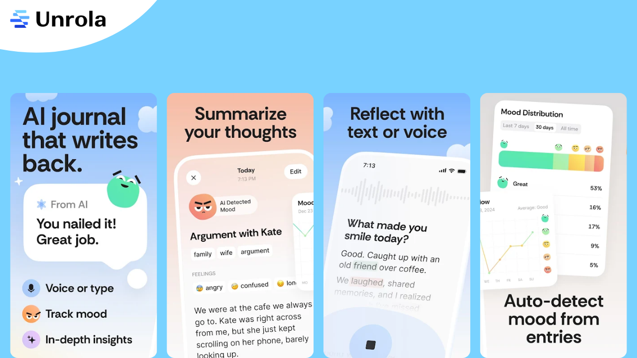 Honestly is an AI-powered journal app.