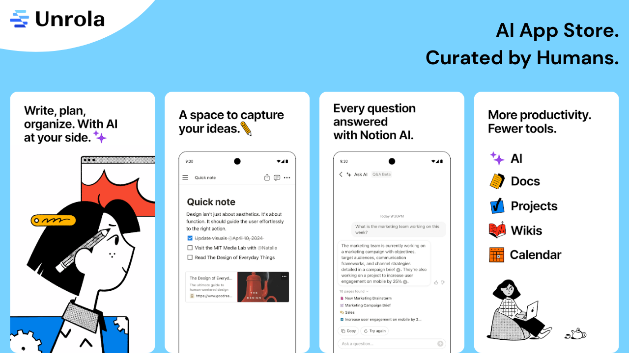Notion is an AI app for Android.