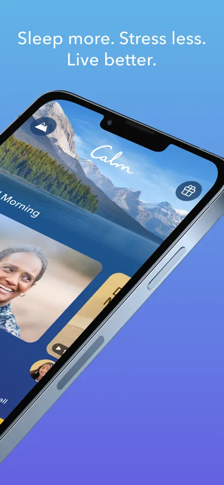 Calm, one of the best AI therapist apps 2.