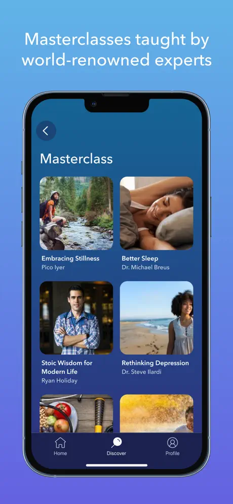 Calm, one of the best AI therapist apps 6.