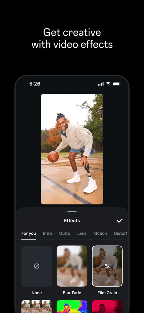 Edits by Instagram is an AI reel maker free 6.