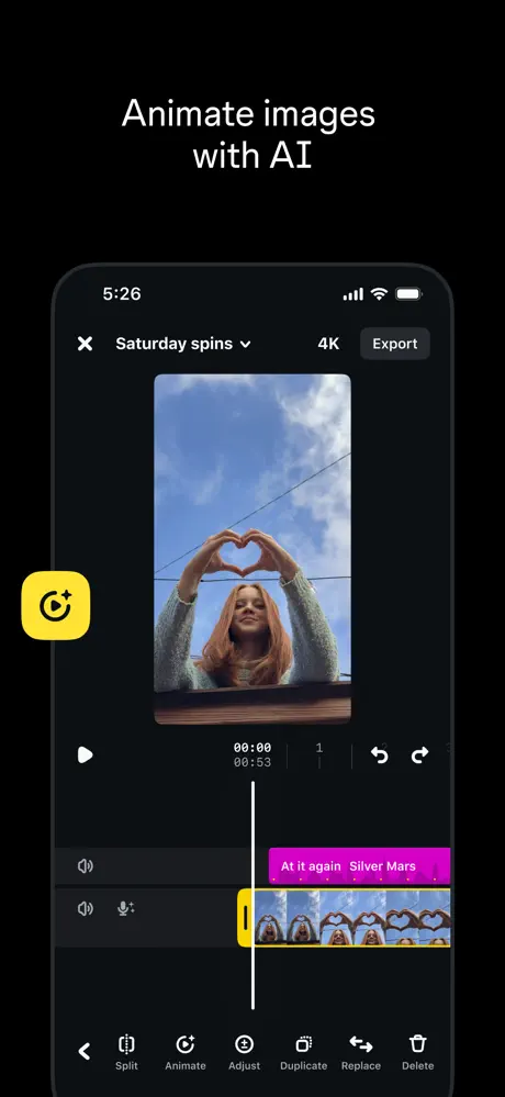 Edits by Instagram is an AI reel maker free 7.