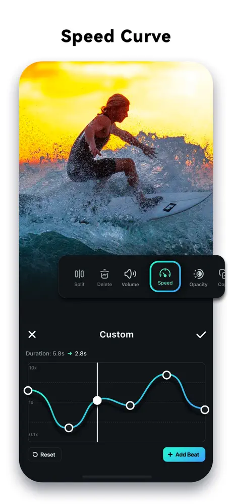 Filmora is an AI reel maker 5.