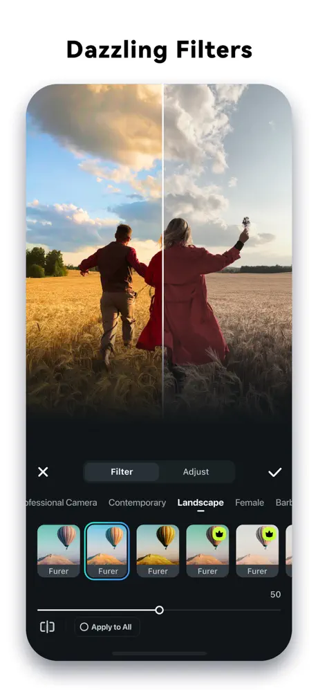 Filmora is an AI reel maker 9.