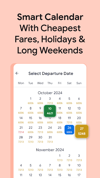 Ixigo AI trip planner app interface 8.