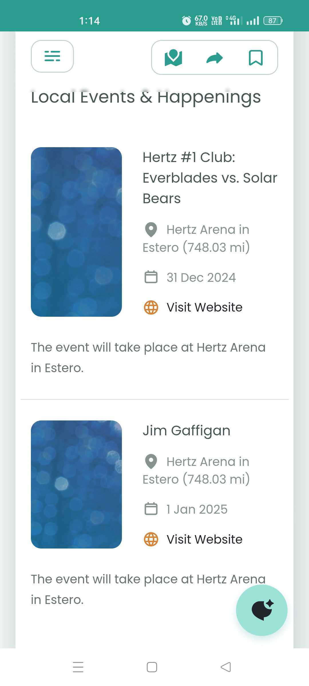 Let’s Trip AI app for travel planning interface 4.
