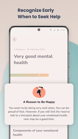 MindDoc, one of the best therapy apps 6.