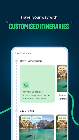 Pickyourtrail AI travel planner app interface 2