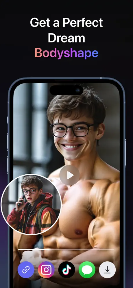 PixVerse is an AI reel maker app 4.