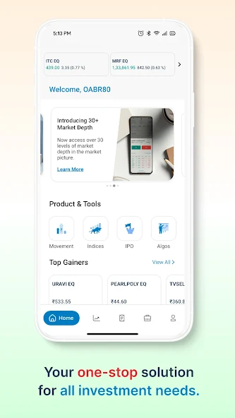 Share India best AI trading app 1.