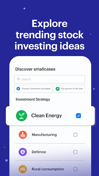 Smallcase is one of the best AI trading apps for beginners 1.