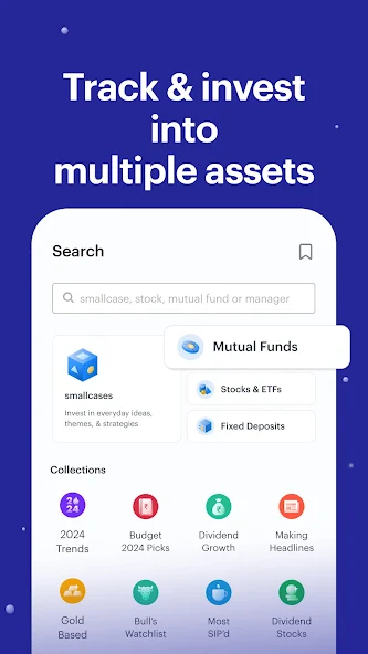 Smallcase is one of the best AI trading apps for beginners 2.