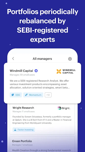 Smallcase is one of the best AI trading apps for beginners 3.