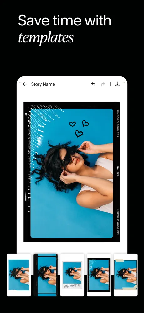 Unfold is one of the best AI reel generator apps 3.