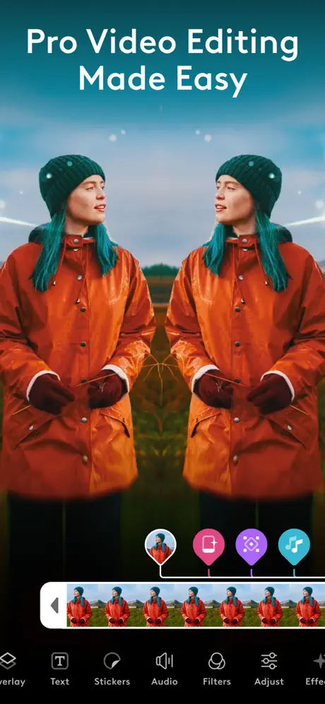 Videoleap App is an AI reel maker app 9.