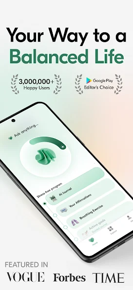 VOS AI mental health app 1.