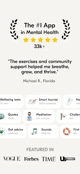 VOS AI mental health app 6.