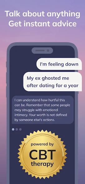 Youper, one of the best AI therapy apps 2.