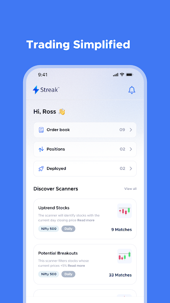 Zerodha Streak is one of the best AI trading apps 1.